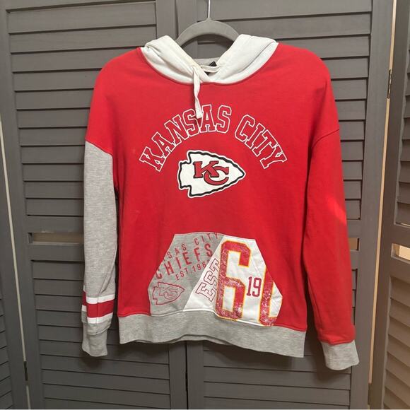 NFL Other - NFL Kansas City Chiefs Football Girls Hoodie Sweatshirt Size Small in Girls